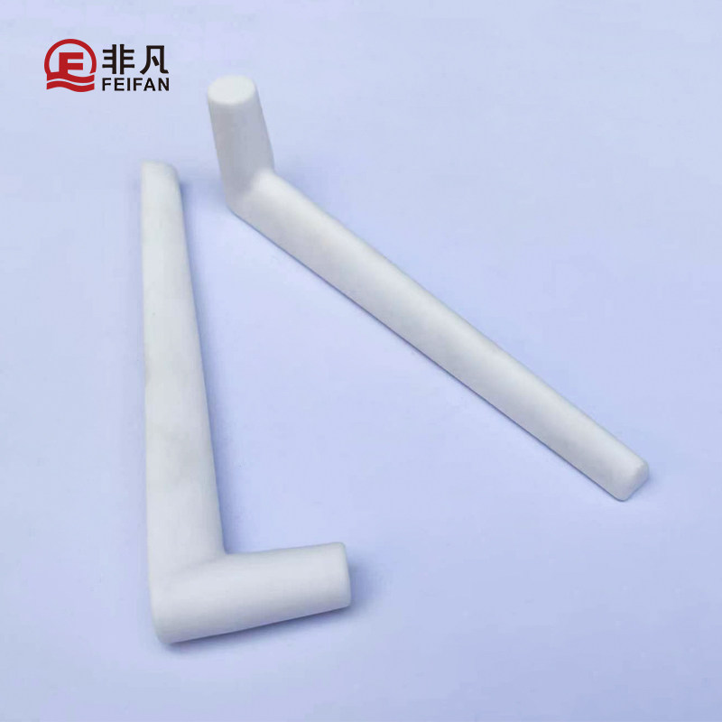 L型钢玉陶瓷钉电炉耐火钉高温炉钉保温炉用挂电炉丝陶钉刚玉挂钉