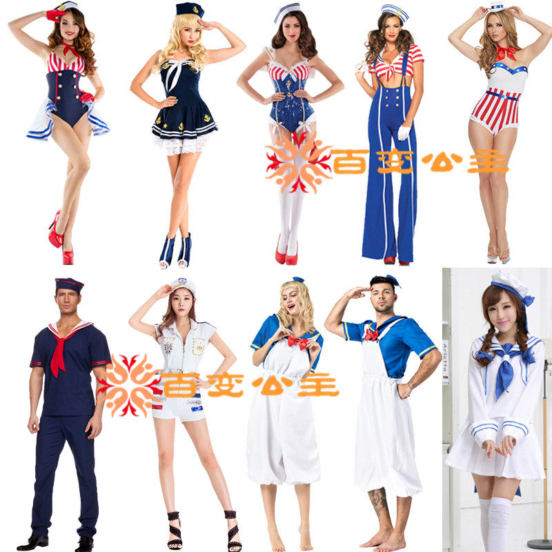 海军水手服装万圣节服装夜店