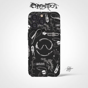 FELIXDRAGON原创插画设计LADYGAGA专辑纪念周边手机壳