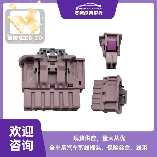 适用宝马尾部保险盒12P插头BMW 6113 5A2E079-01 5A2E079-01