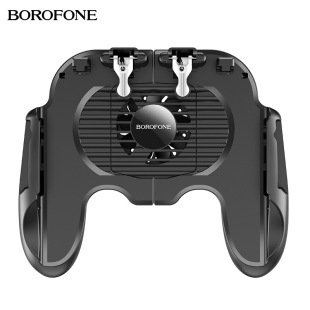 BG3 BOROFONE 散热游戏手柄吃鸡六指联动二合一辅助装 备快速开镜