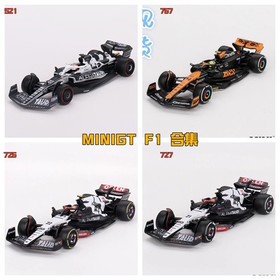 MINIGT726号迈凯伦F1红牛车模