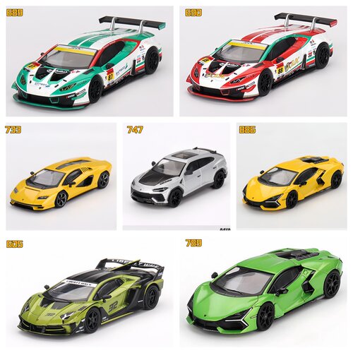MINIGT 689 690 733 747 886  605 789   兰博基尼1:64汽车模型