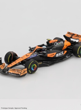 [预售]MINIGT 1145 迈凯伦 MCL38 诺里斯  1:64合金汽车模型