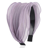 The original Korean version of the headband with wide edges and teeth, anti-slip design, covers the Internet celebrity and makes her look younger. The hairpin with a hole in the head is for women thumbnail 5