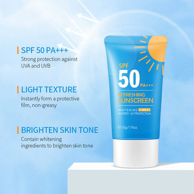 Sakur Sunscreen Cream Protector Facial Sun Block Spf50 Gel