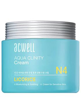 韩国Acwell艾珂薇N4面霜敏感肌舒缓补水保湿滋润肌肤提亮肤色修护