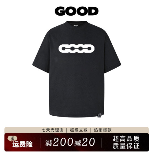 GOODBRAND正品经典款短袖纯棉