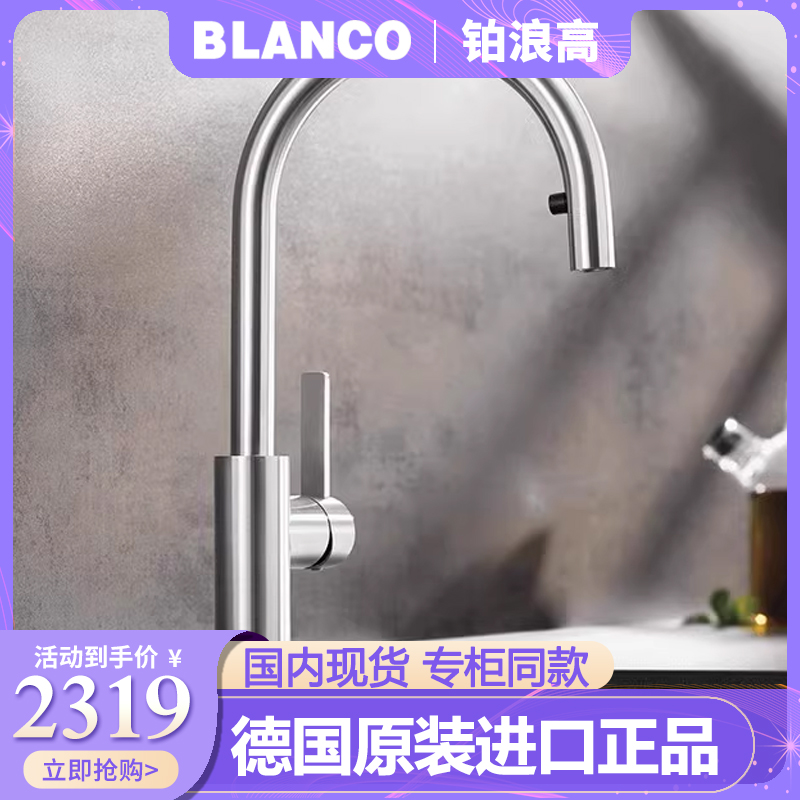 Blanco不锈钢德国进口冷热水龙头