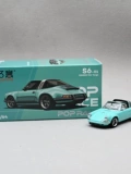 Spot New Product 1/64POPRACE ALLOY CAR MODEL ORNATION 911 Singer 964 Targa