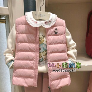 促销 款 女童棉马甲背心TKVW94T91A SRMW94T52 冬季