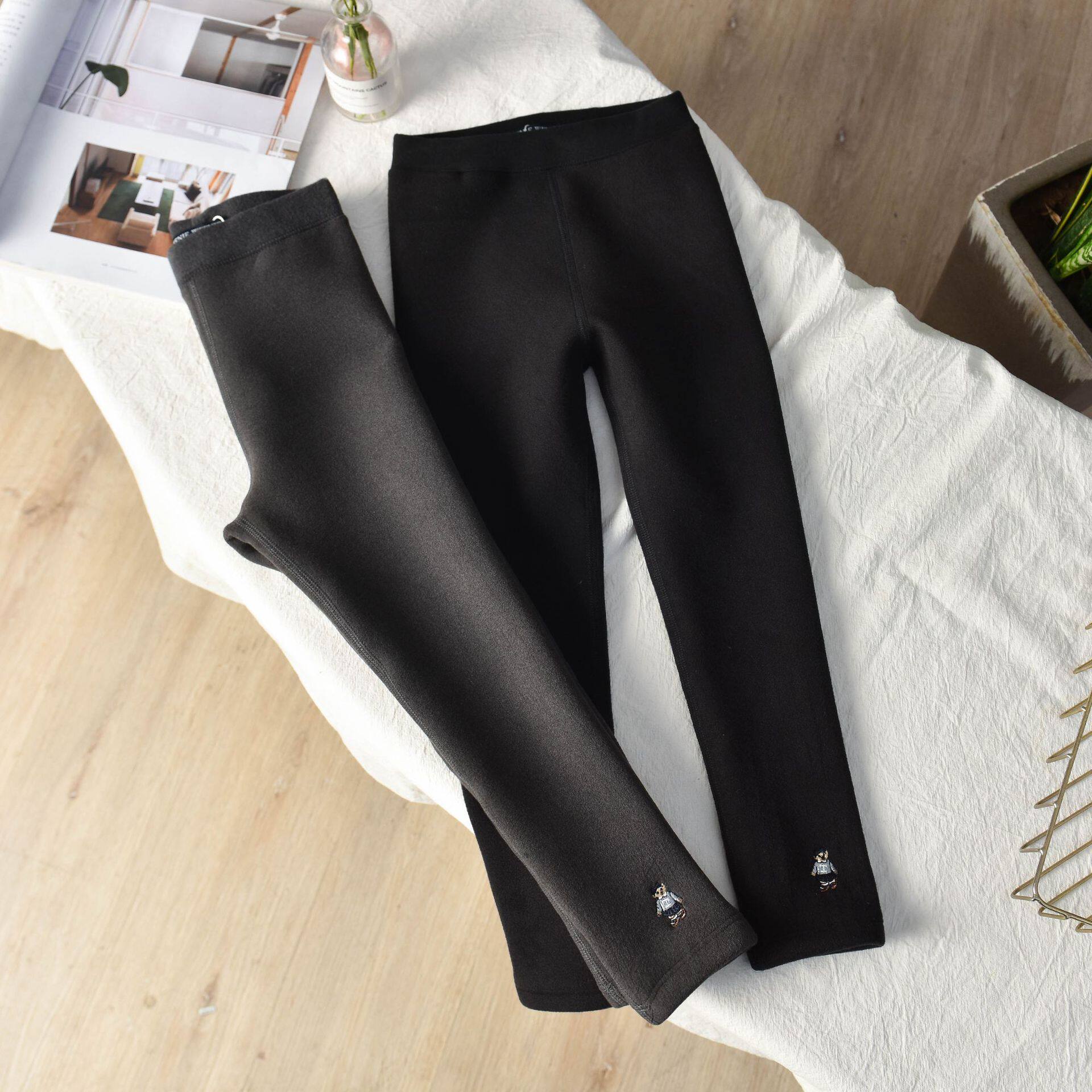 2024小熊童装秋冬款女童加绒加厚德绒复合打底裤长裤 542353522,童装/婴儿装/亲子装,裤子,淘宝优惠券,粉丝福利购,淘宝优惠卷