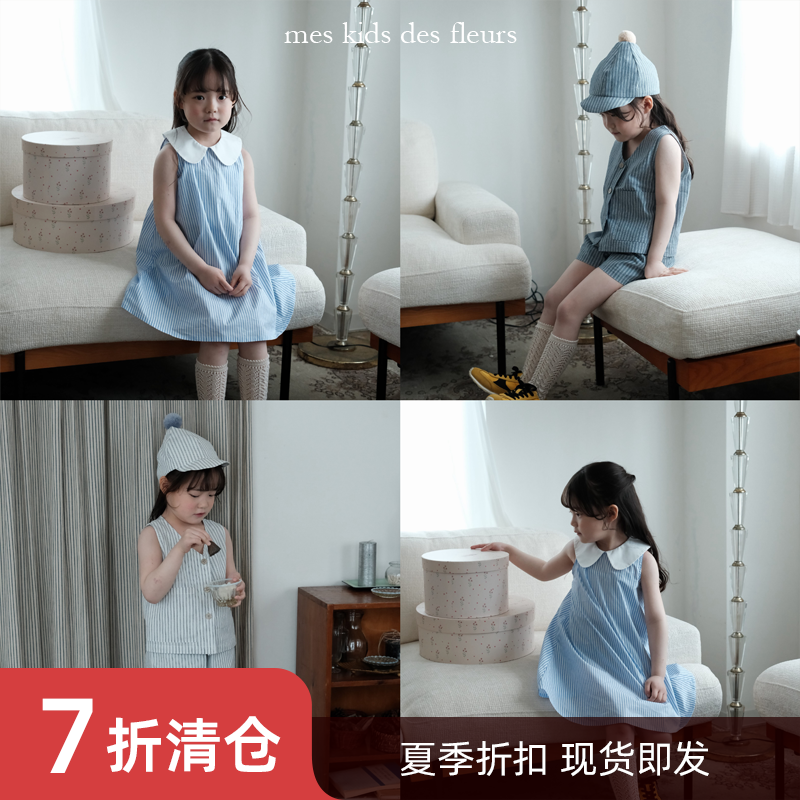 25春夏 福利款无袖连衣裙毛球鸭舌帽 mes kids
