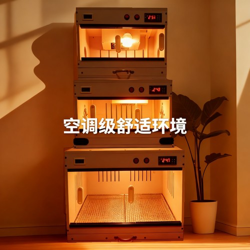 鹦鹉保温箱幼鸟雏鸟饲养箱专用育雏恒温鸟笼子牡丹玄凤过冬繁殖箱