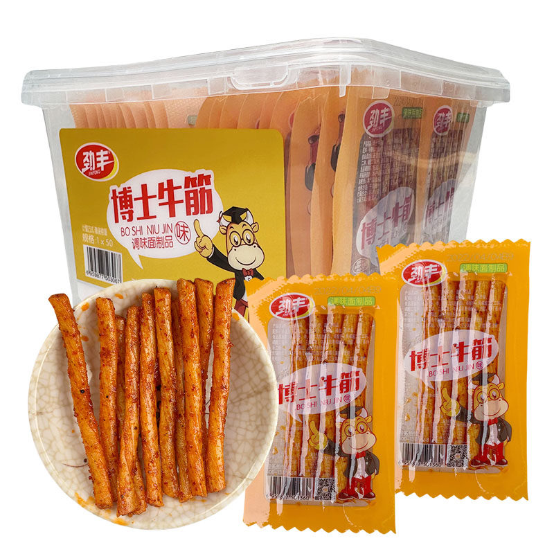 劲丰博士牛筋辣条8090儿时怀旧面筋双仔素牛筋豆筋小零食休闲食品,零食/坚果/特产,面筋制品,淘宝优惠券,粉丝福利购,淘宝优惠卷
