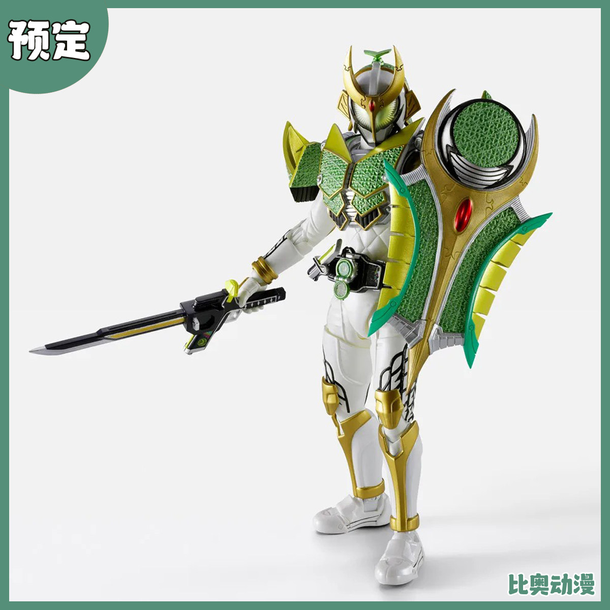 预定金 万代 SHF 魂限定 真骨雕 假面骑士斩月 蜜瓜铠甲 可动成品图片