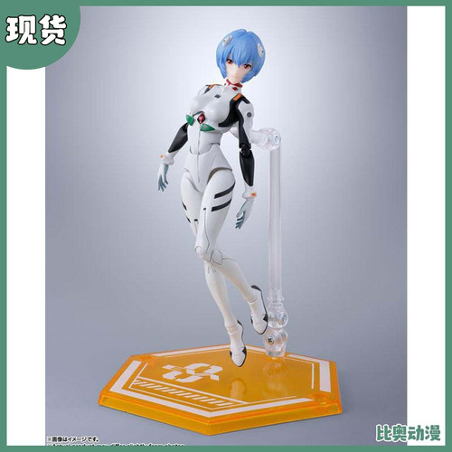 现货 万代 SHF 新世纪福音战士 EVA 绫波丽 可动手办