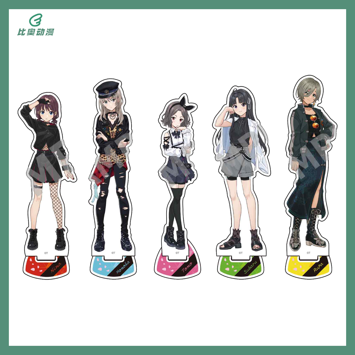 现货 i-rights 哭泣少女乐队 GBC JOL海报演出服 亚克力立牌 周边