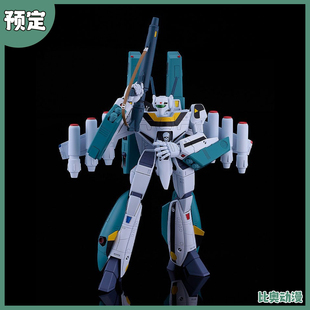 预定金 GSC PLAMAX 超时空要塞 1/72 VF-1S 罗伊·福克专用机拼装