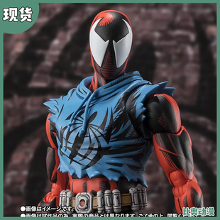 现货 万代 SHF 蜘蛛侠 纵横宇宙 猩红蜘蛛侠 本莱利 可动手办