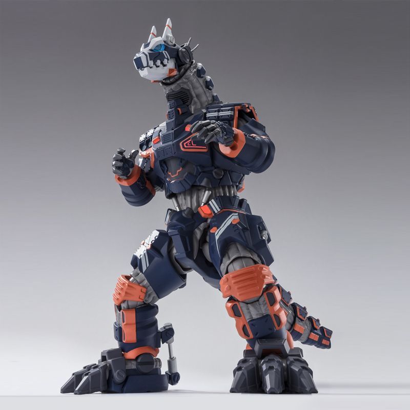 现货 万代 SHF 布莱泽奥特曼 23式 特殊战术机甲兽阿斯加隆 手办