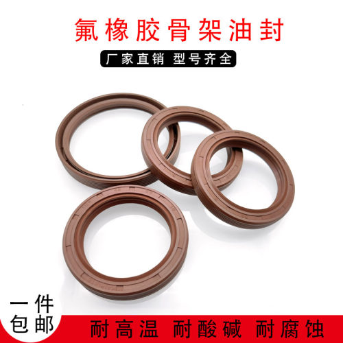 TG4氟胶骨架油封内径70*80/82/85/88/90/92*8/10/12耐高温耐油