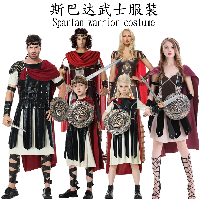 古希腊战神罗马女战士斯巴达勇士