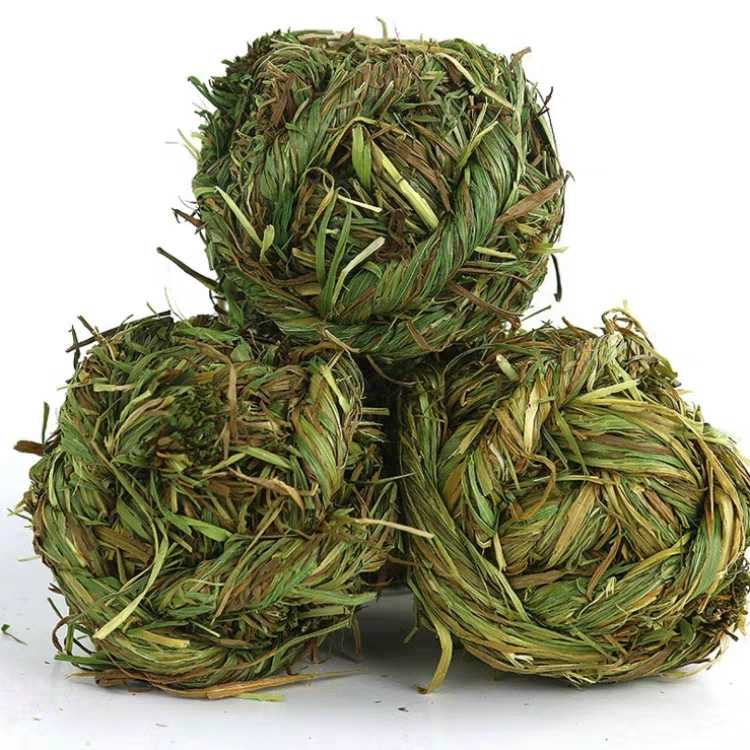 提摩西草球兔子磨牙零食玩具龙猫动物营养品