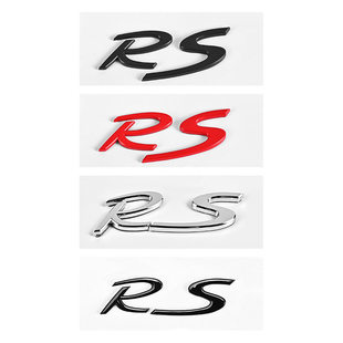 适用保时捷911车标 卡曼cayman标志GT4RS后尾箱字标 GT3RS英文标
