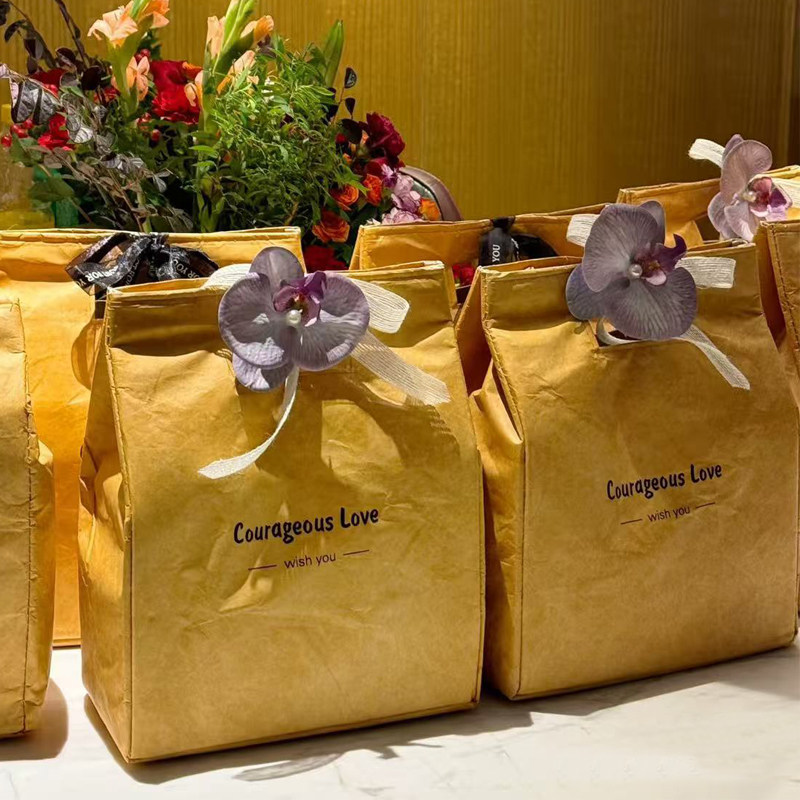 婚宴雅致伴手礼袋结婚伴手礼袋高级伴娘伴郎礼物袋高端大气手拎包