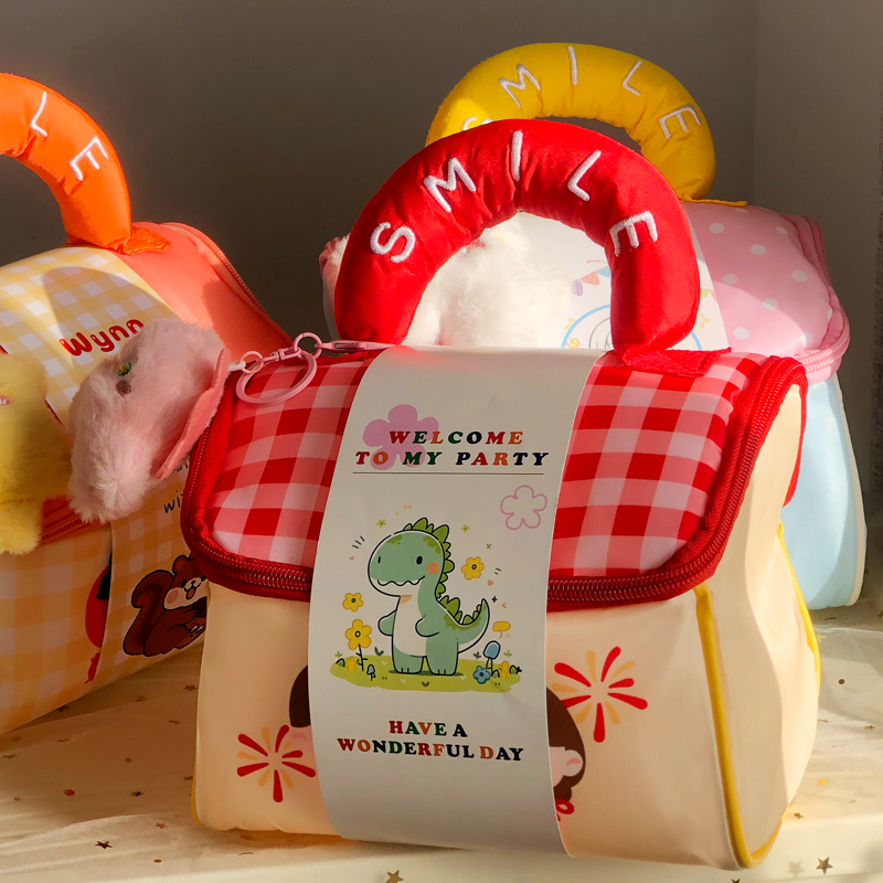 宝宝满月伴手礼包诞生百日喜饼回礼盒儿童生日幼儿园十周岁礼袋子