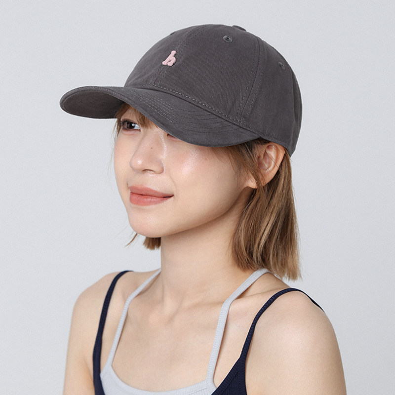 高品质H字母灰色棒球帽女新款图片