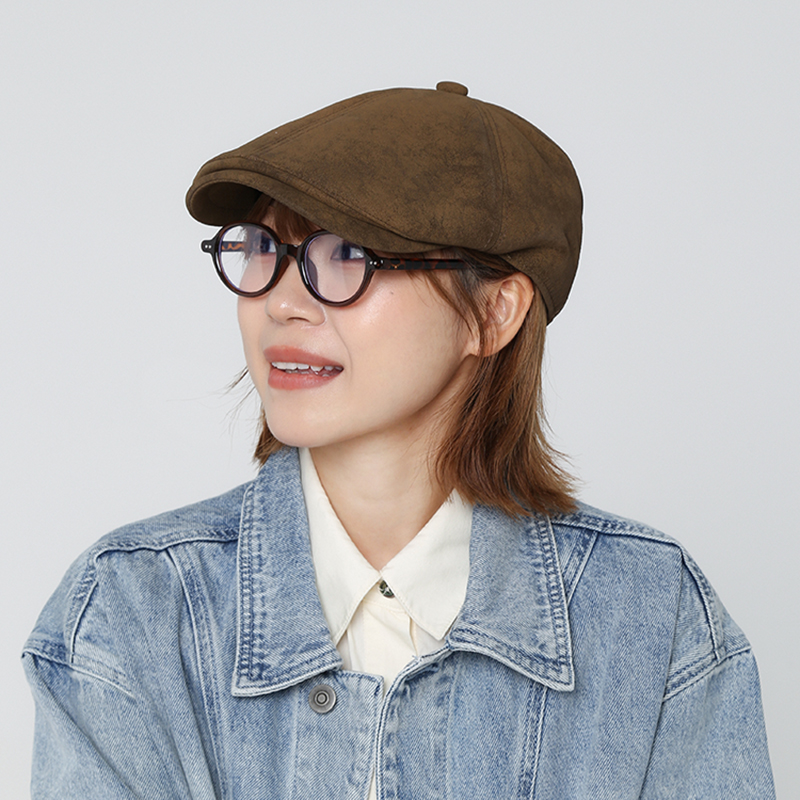 CHASELUCK长乐哑光PU皮质前进帽