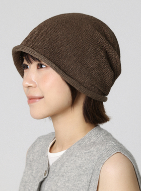 CL3289 后方褶皱针织冷帽