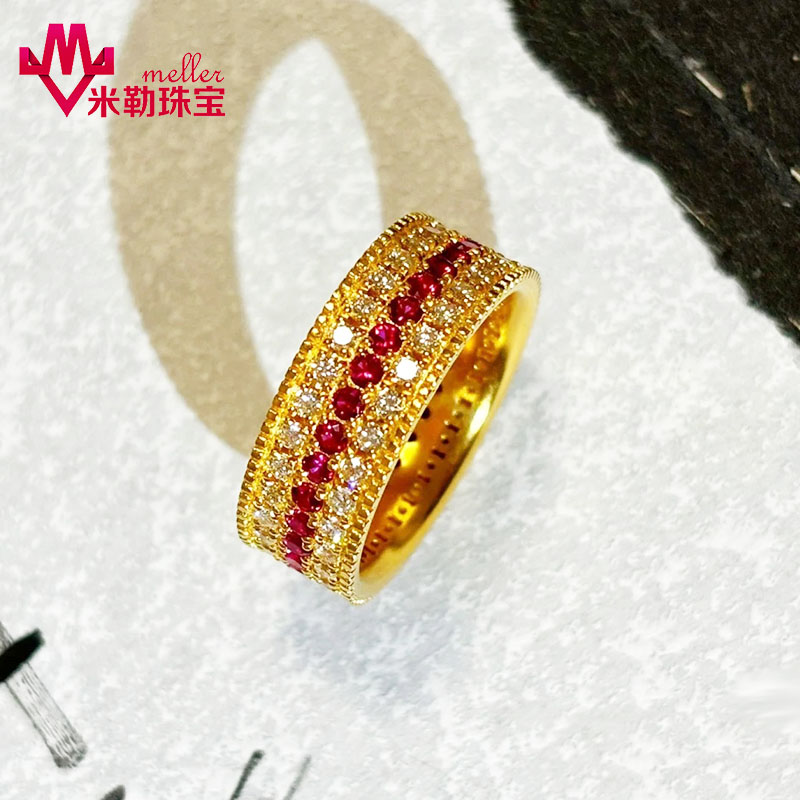 黄金豪华满钻镶嵌简约大方