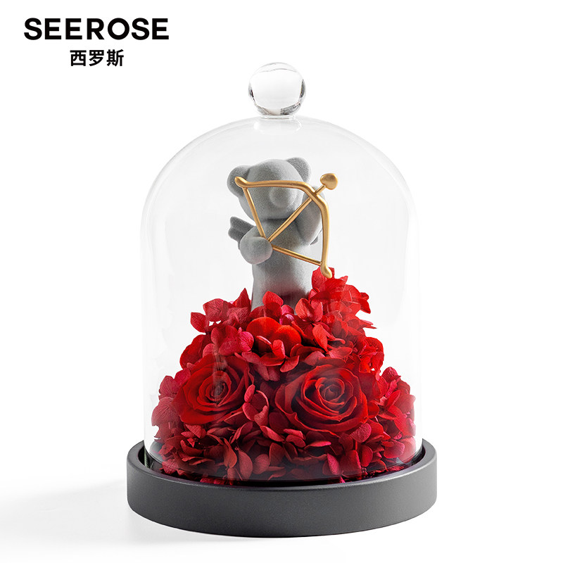 SEEROSE永生玫瑰花丘比特