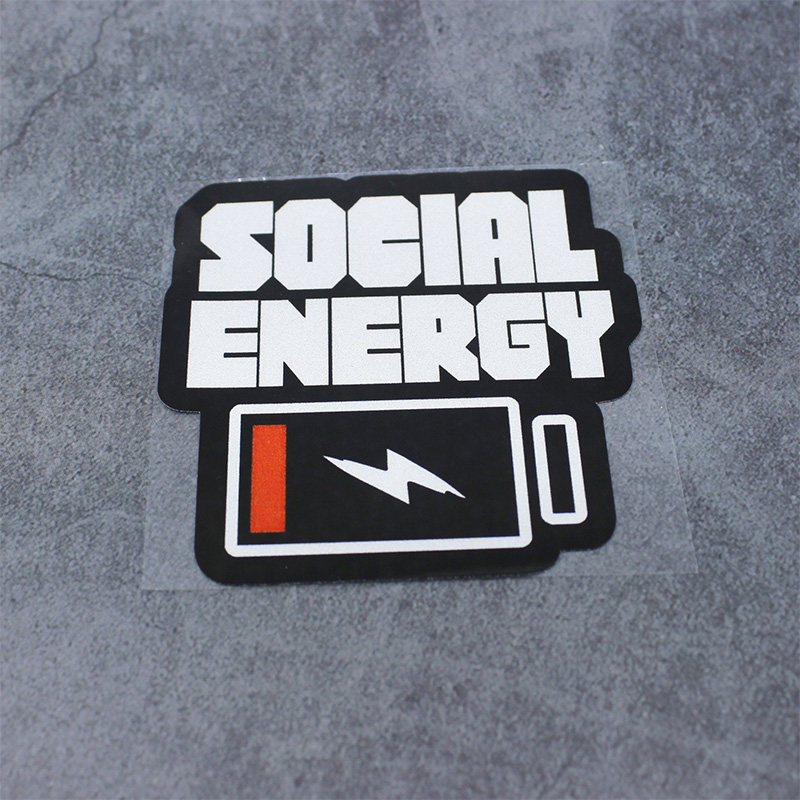GirlPower Cute and creative battery stickers, motorcycle and electric bike stickers, waterproof and sun-proof thumbnail 3