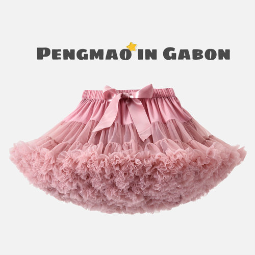蓬蓬裙女童蓬蓬裙加蓬