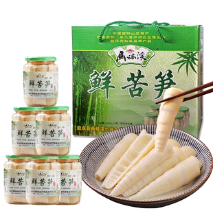 四川特产新鲜清水苦笋罐头装嫩笋尖子干峨眉山沐川叙永甜笋礼盒装