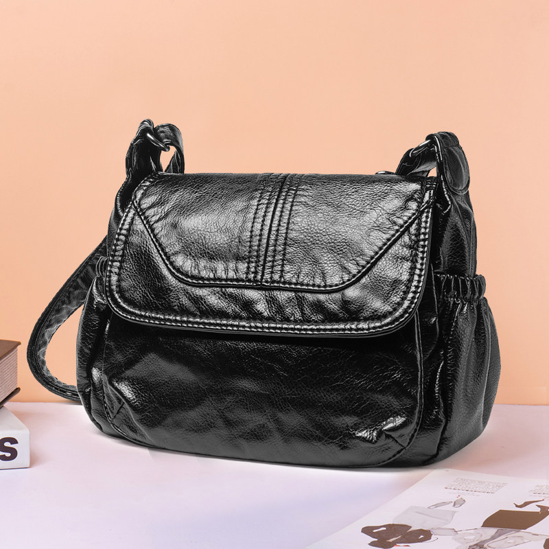 Ounashi middle age mom Female bag 2018 new pattern Europe and America Soft leather Small bag Mummy Inclined shoulder bag Buy food The single shoulder bagin the Leather/Lady bags/Men's bag, Ms. bags  category - from Buy2taobao.com to provide professional Taobao agent buy service