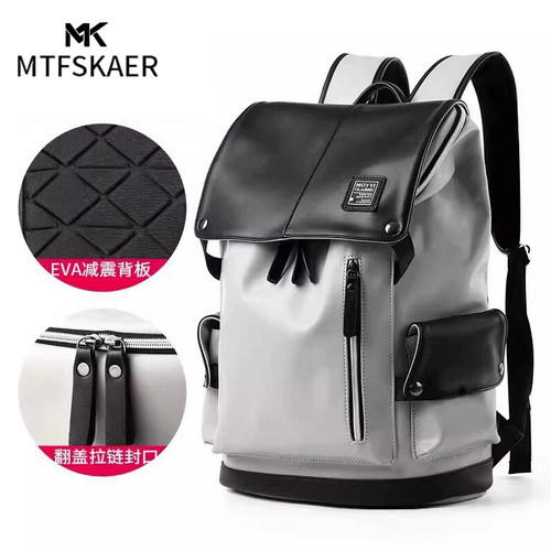 香港MTFSKAER高级感背包真皮男