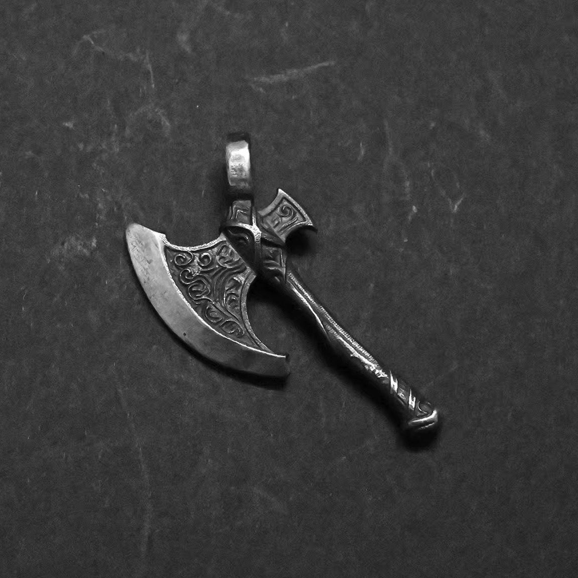 开天斧-无序状态原创设计S925纯银手工银饰品做旧风吊坠项链国风,饰品/流行首饰/时尚饰品新,银饰吊坠,淘宝优惠券,粉丝福利购,淘宝优惠卷