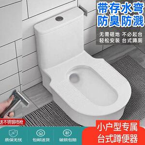 阳装蹲坑免挖地带S存水弯一体