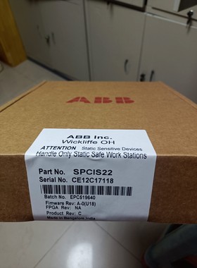 ABB贝利模块SPCIS22全新原装拍前请询价