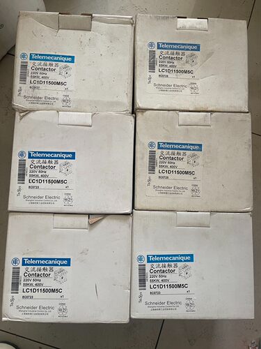 施耐德LC1D11500M5C全新原装拍前请询价
