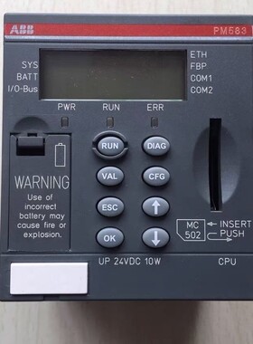 全新原装ABB CPU模块 PM583-ETH A5 1SAP140300R0271拍前请询价