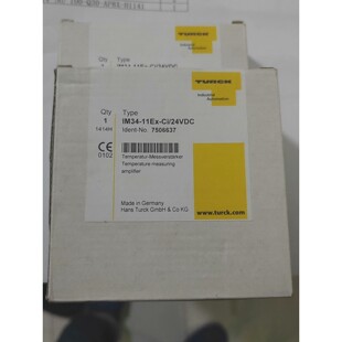 图尔克安全栅IM34-11EX-CI/24VDC全新原装拍前请询价