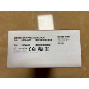 梅特勒托利多电极InPro3250i 120 52005373全新原装 拍前请询