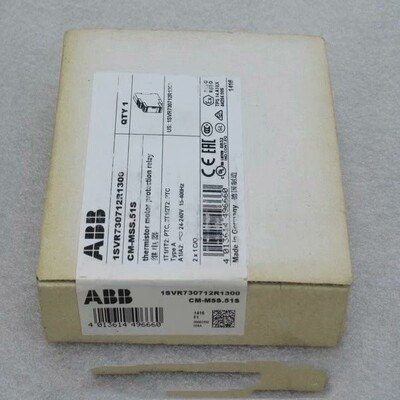 ABB继电器 1SVR730712R1300 CM-MSS.51S现货全新原装拍前请询价