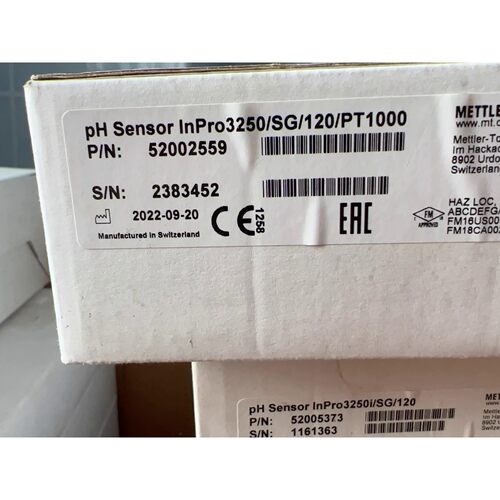 梅特勒 52002559 Inpro3250/SG/120/PT1000全新原装拍前请询价